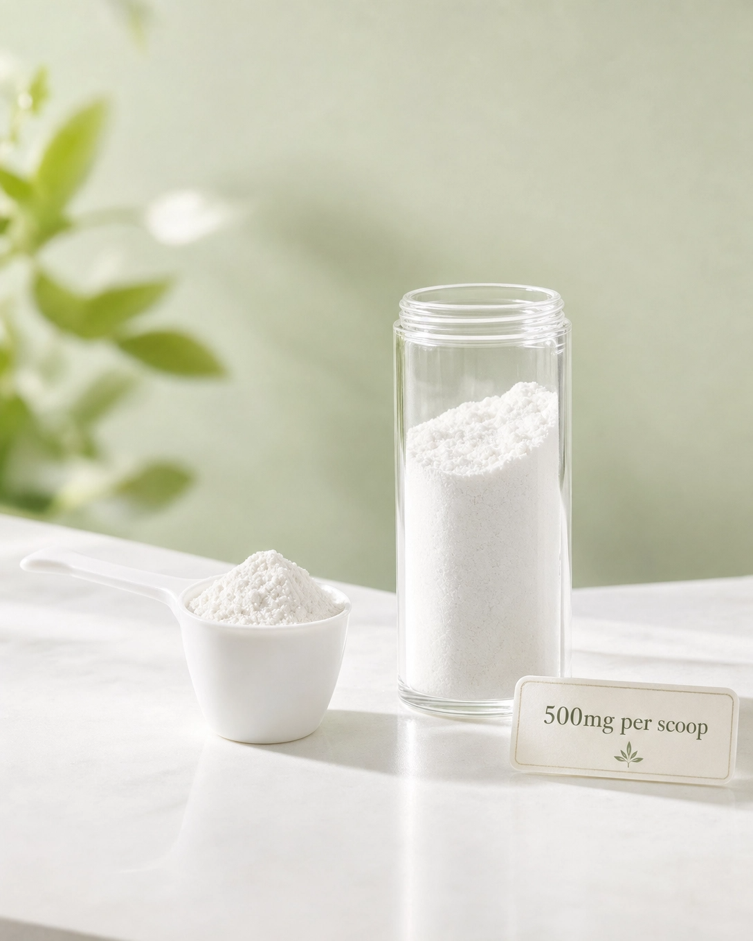 Transparency: 500mg Per Scoop.